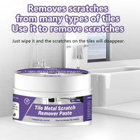 Pâte professionnelle anti-rayures pour carrelage métallique, crème réparatrice efficace pour carrelage de sol, élimination des rayures sur les surfaces en céramique et en porcelaine