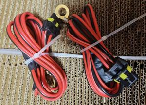 Kabel Harness Lampu Otomotif <span class=keywords><strong>2</strong></span> Pin Dual Core Tembaga untuk Sistem Pencahayaan Mobil - Product Image 2