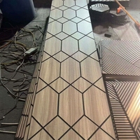Panneau acoustique en polyester imperméable et résistant à l'humidité, service de fabrication OEM, panneau acoustique mural, panneau décoratif en feutre