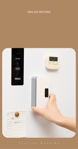 เครื่องซีลถุงพลาสติกแบบแม่เหล็ก 2 in 1 กึ่งอัตโนมัติ ขนาดเล็ก ชาร์จไฟได้ สำหรับซีลถุงขนมขบเคี้ยวในครัวเรือน - Product Image 6