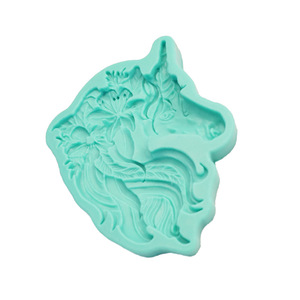 Unicorn Fondant Cake Silicone Mold Customized Shape DIY Baking Art Mold For Cake Decorating - Product Image 3
