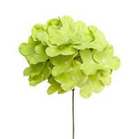Bouquet d'hortensias artificiels en soie européens, best-seller transfrontalier, pour la décoration de mariages, d'hôtels et l'embellissement de la maison
