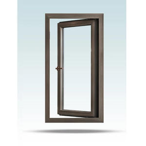 Fenêtre à battant en aluminium avec double vitrage insonorisé, personnalisable en couleur, taille, inclinaison et ouverture vers l'intérieur ou vers l'extérieur - Product Image 4