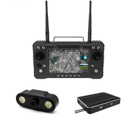 Station terrestre portable CUAV H16 tout-en-un avec télécommande et transmission d'images numériques 1080P pour voiture RC