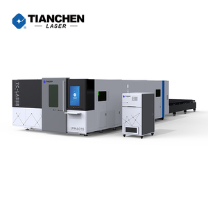 Découpeuse <span class=keywords><strong>laser</strong></span> à fibre CNC de haute qualité pour tôles d'acier et métaux - Product Image 6
