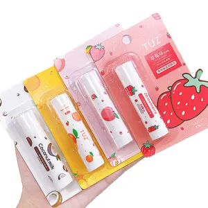 Best-Selling Fruit-Flavored Lip Balm Moisturizing and Hydrating Lipstick with Sunscreen Dilutes Lip Lines Removes Dead Skin