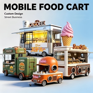 Remolque Móvil para Venta de Comida, Pizza y Barbacoa, <span class=keywords><strong>Precio</strong></span> al por Mayor y Entrega Rápida - Product Image 3