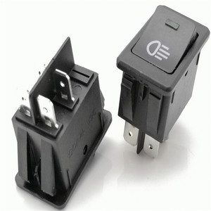 ASW-17D 12V 35A Car Fog LED <b>Light</b> Rocker Toggle <b>Switch</b> Auto LED Car <b>Light</b> <b>Switch</b> - Product Image 2