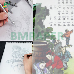 Blanco natural 100gsm 130gsm Vegetal <span class=keywords><strong>Calco</strong></span> papel para dibujar escritura a mano - Product Image 6