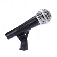 TNH SM58LC Microphone dynamique filaire professionnel micro portable légendaire pour l'enregistrement de karaoké de scène en studio