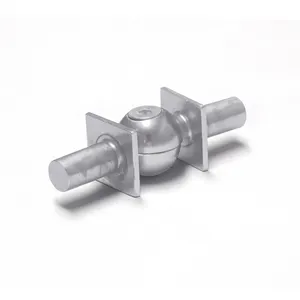 Aluminium handrail universal joint accessories small pipe elbow bar joint movable connections CY52
