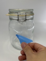 Etiqueta de PVC Autoadhesiva THYK, Resistente al Calor, a Prueba de Agua, Resistente a los Rayos UV, para Sistemas de Limpieza Horizontal, 80x50mm, 2000/Rollo