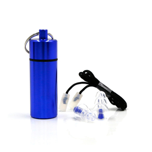 <span class=keywords><strong>1</strong></span> par de tapones para los oídos de alta fidelidad 26db música reducción de ruido impermeable antiruido tapones para los oídos de silicona - Product Image 1