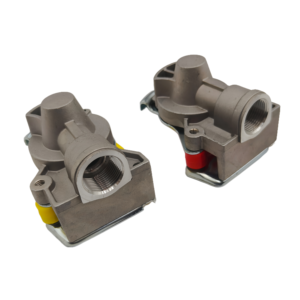 Repuestos de Alta Calidad para Camiones, Acoplamiento de Palma de Gran Calibre Rojo y Amarillo de 22*15 con Válvula para Remolque - Product Image 3