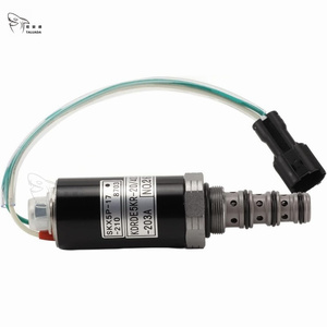 TALUADA escavatore Kobelco <span class=keywords><strong>SK200</strong></span>-<span class=keywords><strong>3</strong></span> SH200-2 SH200-5 EC210 EC240 SKX5P-17-210 KDRDE5KR-20/40C13-203A pompa idraulica elettrovalvola - Product Image 3