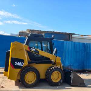 Minicargadora CAT 246D Usada en Buen Estado, Bajo Costo de Mantenimiento, Un Año de Servicio Postventa, Rentable para Sitios Estrechos - Product Image 1