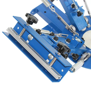 Presse à sérigraphie manuelle à plat de haute qualité, 4 couleurs, 1 station, avec palettes en bois pour l'impression de <span class=keywords><strong>t</strong></span>-shirts - Product Image 3