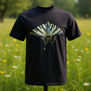swallowtail <b>butterfly</b> short sleeve t shirt adult unisex crew neck nature inspired graphic <b>top</b> - Product Image 3