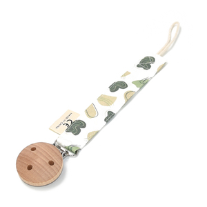 <span class=keywords><strong>Attache</strong></span>-<span class=keywords><strong>tétine</strong></span> en coton 100% pour bébé, <span class=keywords><strong>avec</strong></span> chaîne en mousseline de coton et clips en bois de hêtre et métal, pour la dentition et la suspension - Product Image 5