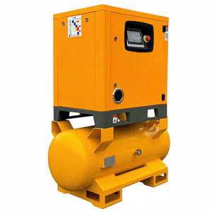 <span class=keywords><strong>Compresseur</strong></span> d'air stationnaire avec réservoir 150L 7,5kW à aimant permanent VSD, refroidissement par air, 8 bars, 380V, triphasé, lubrifié - Product Image 2