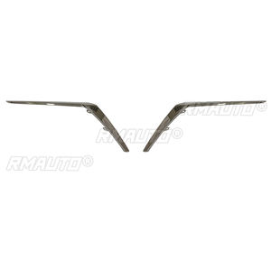 Pour Nissan Kicks 2021 2022 2023, garniture de pare-chocs avant gauche et droite, chromée, pour conducteur et passager, accessoires de remplacement - Product Image 4