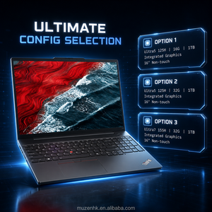 โน้ตบุ๊ก ThinkPad E16 AI พร้อม Intel Ultra 7 5 Core i7/i5 แรม 32GB ความจุ 1TB/2TB SSD หน้าจอ 16 นิ้ว 2.5K 120Hz IPS แล็ปท็อปใหม่เอี่ยมสำหรับธุรกิจ - Product Image 3