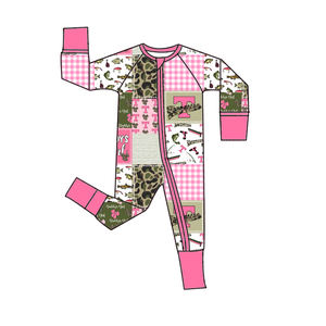 พร้อมส่ง ชุดจั๊มสูทเด็ก ลายการ์ตูน พิมพ์ลายบนผ้าไผ่ แขนยาว ซิปสองทาง ชุดรอมเปอร์ กล่องสุ่ม - Product Image 3