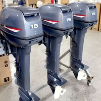Moteur hors-bord 2 temps 15 CV de haute qualité, neuf, pour bateau de pêche à essence