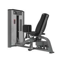 Machine d'entraînement de musculation en acier inoxydable pour adducteurs et abducteurs de la hanche, avec pile de poids de 65 kg