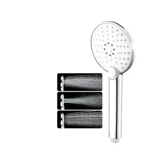 DQOK ABS пластиковая кнопка для ванной комнаты с функцией переключения хромированный дождевой струей массажные наборы для ручного душа