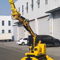 Robot de démolition hydraulique compact télécommandé électrique ANTS MR110 pour la construction intérieure, les mines et les tunnels