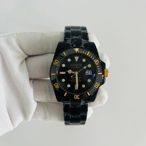 Herren Luxus Sportuhr mit Individuellem LOGO Edelstahl Mechanische Taucheruhr 40mm Automatik Saphirglas Grünes Zifferblatt Chronograph - Product Image 6