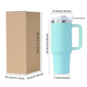 Customized insulated <b>double</b> <b>wall</b> stainless steel water <b>cup</b> with handle roller, leak proof and safe portable water <b>cup</b> - Product Image 5