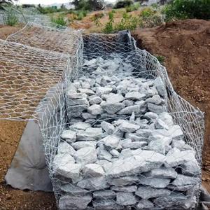 Vente directe d'usine treillis métallique anneau en spirale connecté maille hexagonale tissée renforçant la maille de Gabion - Product Image 5