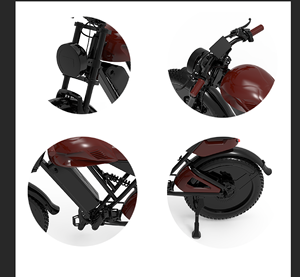 Nouveauté 2026 Vélo électrique à pneus larges 48v 1000w Motocyclettes électriques 45KMH Vélo électrique Vélos électriques pour adultes - Product Image 6