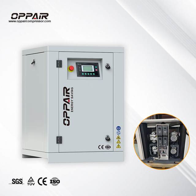 Quiet Efficient 5.5kw 11kw 16.5kw Electric Oil-Free Scroll Air Compressor 0.8mpa 1mpa Energy-Saving No Oil Scroll Compressor