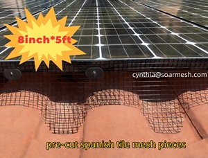 Maille de panneau solaire pré-découpée 1,5 mm (1,52 m x 0,20 m) <span class=keywords><strong>pour</strong></span> tuiles espagnoles – Solutions de maille fiables <span class=keywords><strong>pour</strong></span> les installateurs solaires aux États-Unis - Product Image 3