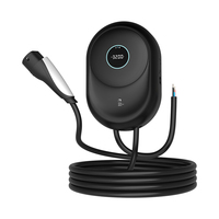 Chargeur de voiture électrique 32A 7 kW nouvelle pile de charge RFID EV avec prise de Type 2 chargeur EV 3 phases étanche