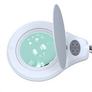 Professional Wholesale Ultra Slim Beauty Jewelry Equipment Floor <b>Stand</b> Esthetician Magnifying Led Lamp - Product Image 5