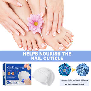 Repare las uñas podridas incrustadas uñas de los pies engrosamiento y brillo de las uñas con un instrumento de cuidado de uñas gris limpio suave - Product Image 3