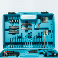 Meilleure vente, perceuse à percussion à batterie Li-ion de haute qualité, perceuse sans fil, ensemble boîte 21V Mini Kit d'outils en bois