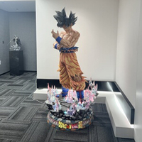Dragon Balls Goku Anime Statue en résine Personnages de films grandeur nature Sculpture