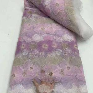 Tejido <span class=keywords><strong>bordado</strong></span> de vestido de novia, tela de encaje al por mayor, encaje <span class=keywords><strong>en</strong></span> línea, venta de telas de vestido con <span class=keywords><strong>bordado</strong></span> nupcial - Product Image 6