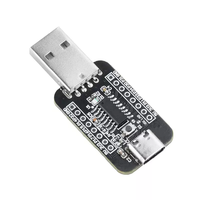 Placa de Desarrollo H552 con Chip CH552G, Microcontrolador 51, Módulo de Conversión Analógico-Digital (ADC) Integrado