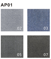 Dalles de moquette PET autoportantes 50x50cm avec support PVC, insonorisation, antibactériennes, vente en gros, pour hôtels et salles de banquet, revêtement de sol modulaire
