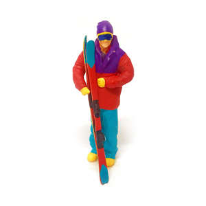 HO échelle 1/87 Micro Beat modèle Table <span class=keywords><strong>de</strong></span> sable jouet 1/64 Ski <span class=keywords><strong>Mini</strong></span> résine main ornements boîte pour collecter des figurines d'action congelées - Product Image 4