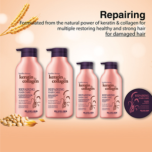 Produits de soin des cheveux doux <span class=keywords><strong>et</strong></span> végétaliens Luxliss, thérapie brésilienne, soin profond, shampooing à la kératine <span class=keywords><strong>et</strong></span> au collagène pour cheveux abîmés - Product Image 4