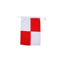 Gahumi Haute Qualité Personnalisé Maritime Marine Bateau Yacht Plage Fête Décor Drapeau Offre Spéciale Marine Signal Drapeau Ensemble Avec Housse
