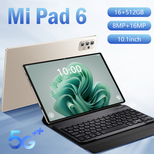 2026 Mi Pad 6 10.1inch Mediatek Wifi máy tính bảng 512GB <span class=keywords><strong>Android</strong></span> 13.0 7000mAh pin không thấm nước chống bụi - Product Image 5