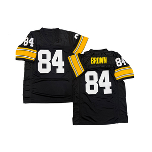 Camiseta de Rugby Estilo Vintage para Hombre, Cosida, <span class=keywords><strong>Joe</strong></span> Greene, John Stallworth, Heath Miller, Antonio <span class=keywords><strong>Brown</strong></span>, Hines Ward, Lynn Swann, Tallas S - 3XL - Product Image 2
